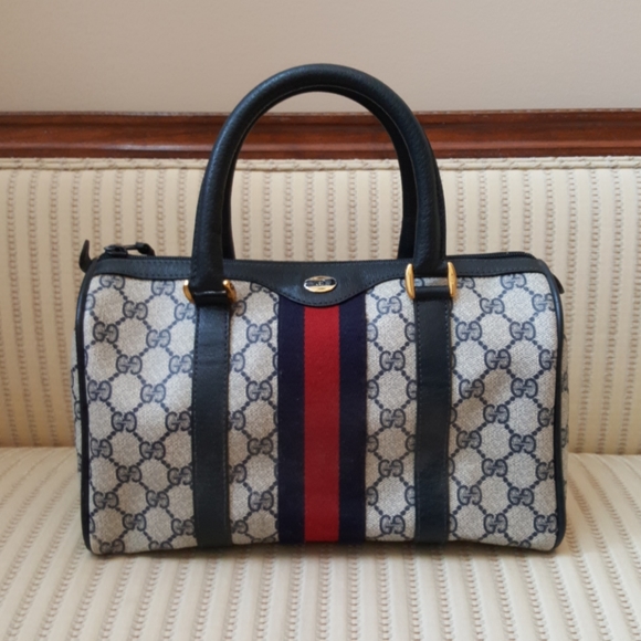 Gucci Handbags - Gucci Supreme Boston Speedy Satchel